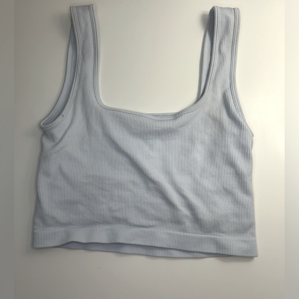 Stretchy and soft light blue Primark tank top size small.